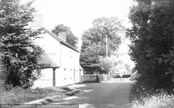 Photo of West Huntspill, Church Road c.1955