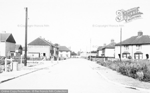 Photo of West Huntspill, Council Houses c.1955