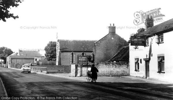 Photo of West Huntspill, High Road c.1955