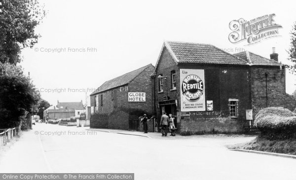 Photo of West Huntspill, Post Office And Main Road c.1950
