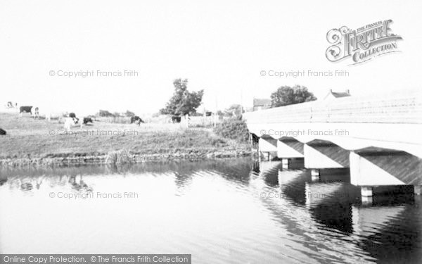 Photo of West Huntspill, The Canal c.1955