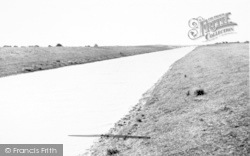 The Canal c.1960, West Huntspill