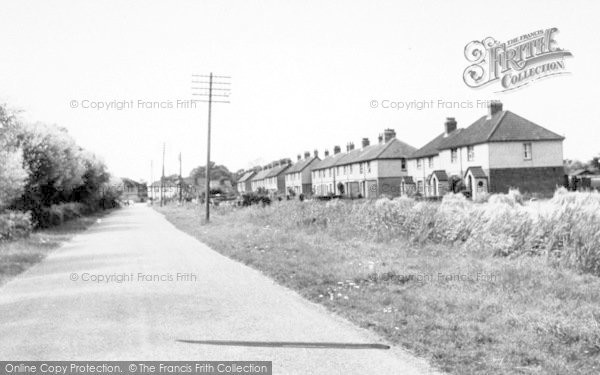 Photo of West Huntspill, Withy Road c.1955