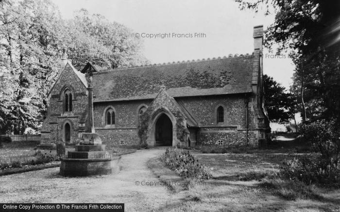 Photo of West Ilsley, All Saints Church c.1955