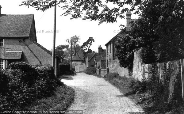 Photo of West Ilsley, Church Way c.1955