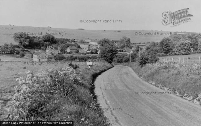 Photo of West Ilsley, General View c.1955