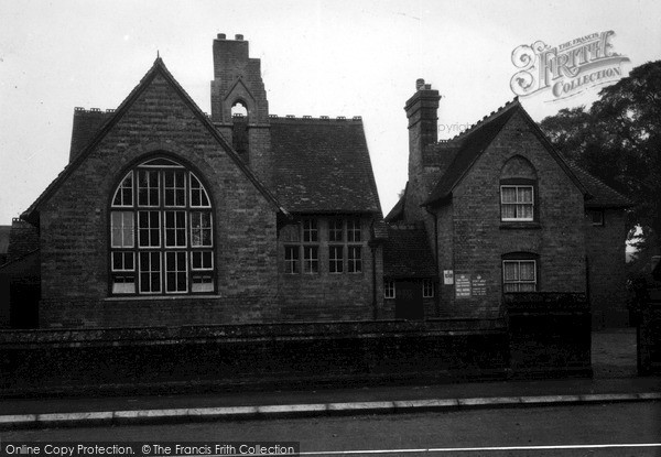 Photo of West Ilsley, The School c.1955