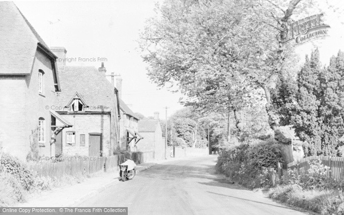 Photo of West Ilsley, The Village c.1955