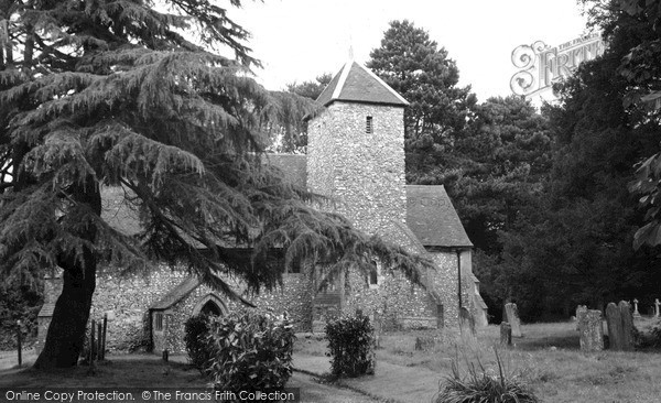 Photo of West Kingsdown, St Edmund's Church c.1960