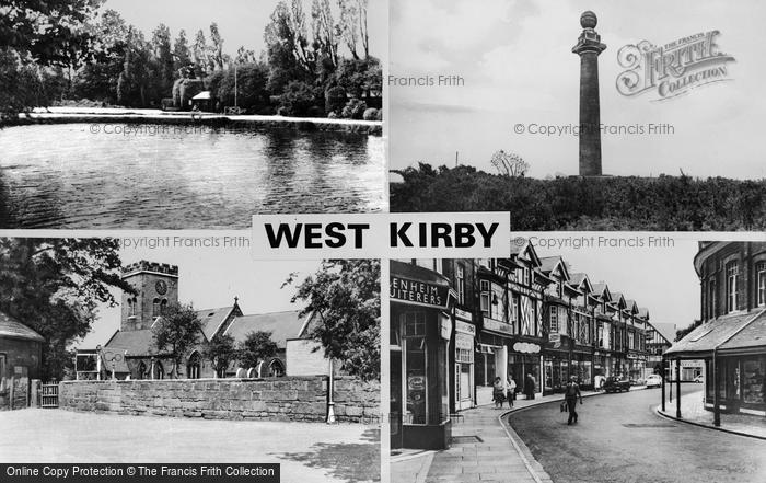 Photo of West Kirby, Composite c.1955