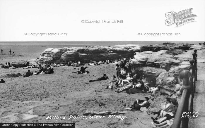 Photo of West Kirby, Hilbre Point c.1960