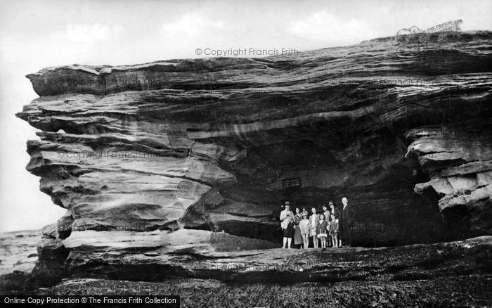 Photo of West Kirby, Ladies' Cave, Hibre Island c.1939