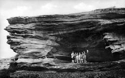 Ladies' Cave, Hibre Island c.1939, West Kirby
