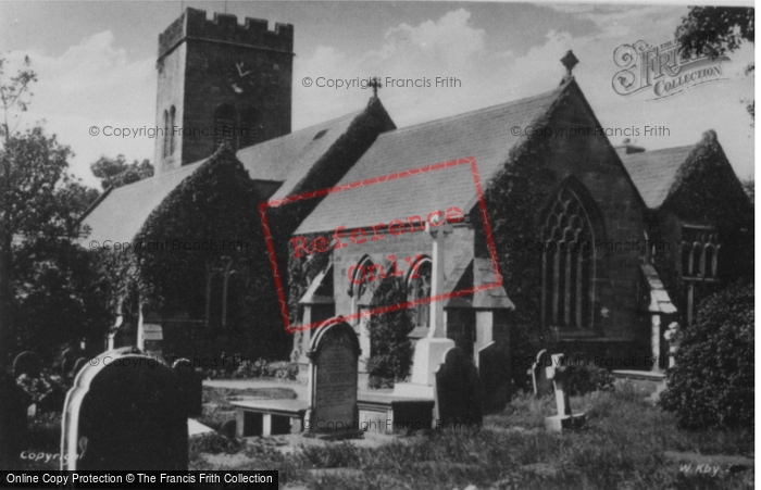 Photo of West Kirby, Parish Church c.1939