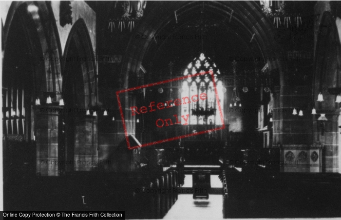 Photo of West Kirby, Parish Church Interior c.1939