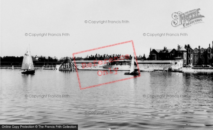 Photo of West Kirby, The Lake c.1960