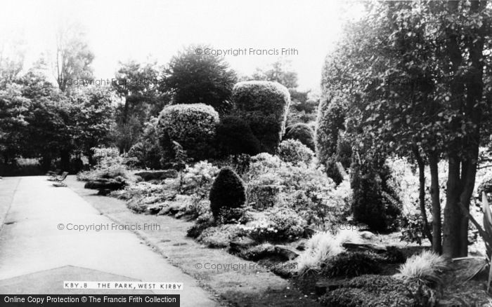 Photo of West Kirby, The Park c.1955