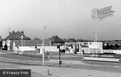 Filling Station, Aberdale Road c.1960, West Knighton