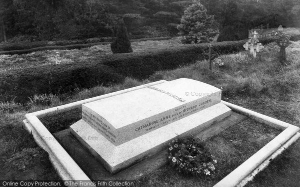Photo of West Lavington, Cobden's Grave 1906