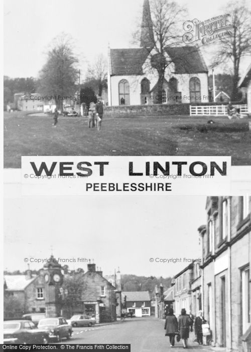 Photo of West Linton, Composite c.1960