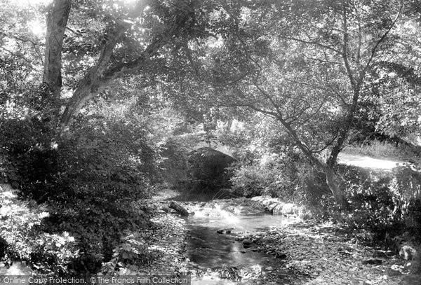 Photo of West Luccombe, On Horner Water 1901