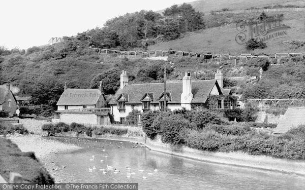 Photo of West Lulworth, The Pond c.1955