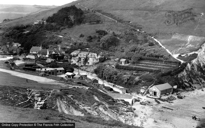 Photo of West Lulworth, The Village c.1955