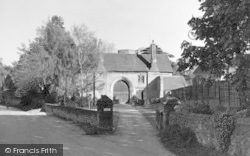 St Mary's Abbey, Gatehouse c.1955, West Malling