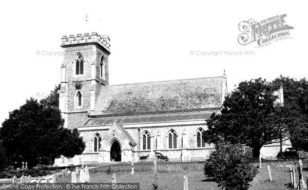 Photo of West Meon, Church Of St John The Evangelist c.1965