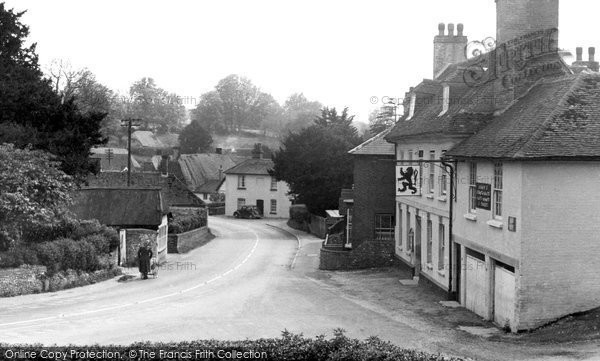 Photo of West Meon, Red Lion Hill c.1955