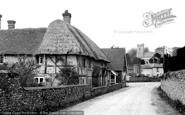 Photo of West Meon, Station Road c.1955
