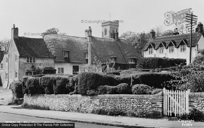 Photo of West Meon, The Cross c.1955