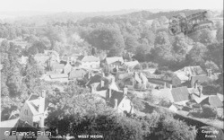 View From The Church Tower c.1955, West Meon