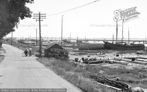 Photo of West Mersea, Coast Road c.1950