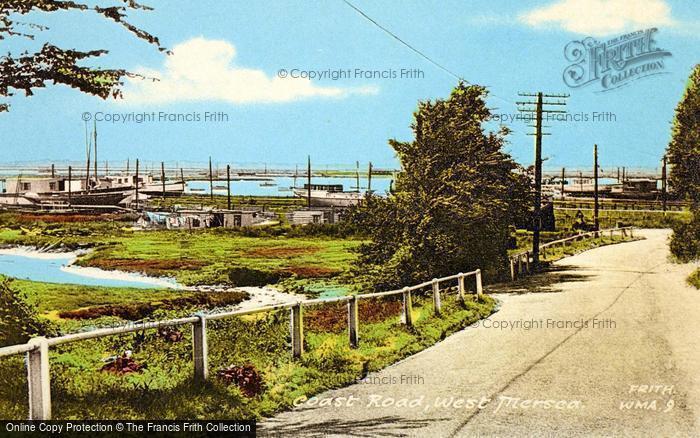 Photo of West Mersea, Coast Road c.1950