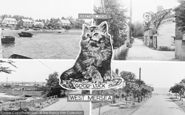 Photo of West Mersea, Composite c.1955