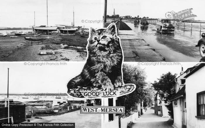 Photo of West Mersea, Composite c.1955