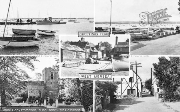 Photo of West Mersea, Composite c.1960