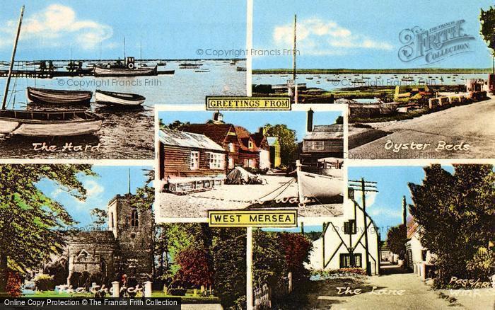 Photo of West Mersea, Composite c.1960