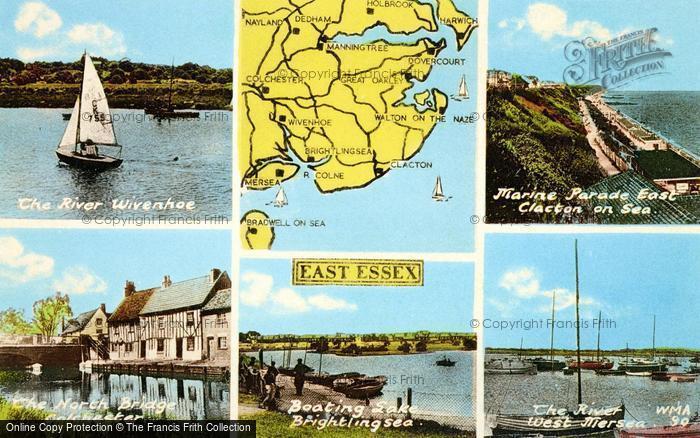 Photo of West Mersea, East Essex Composite c.1965