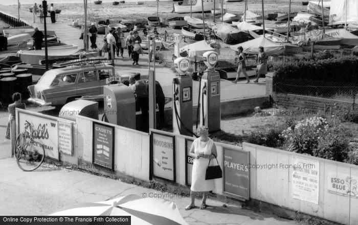 Photo of West Mersea, Filling Station By Strood Channel c.1965