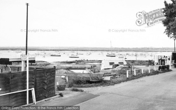 Photo of West Mersea, Oyster Beds c.1960