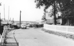 Road To The Yachting Station c.1965, West Mersea