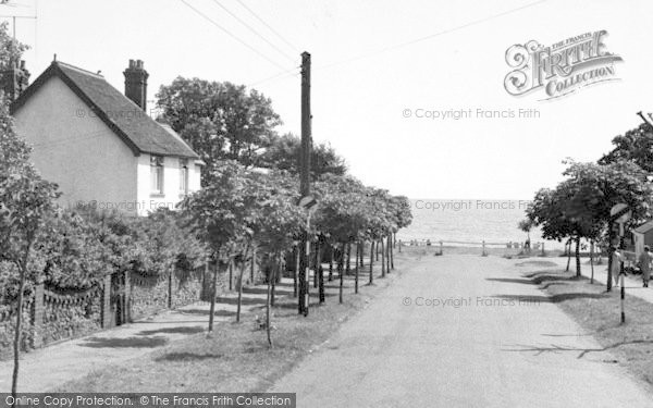 Photo of West Mersea, Seaview Avenue c.1950