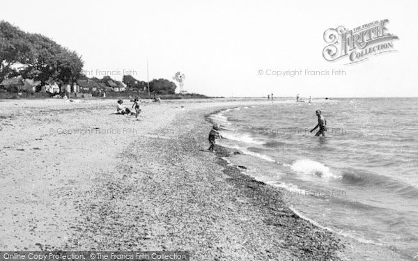 Photo of West Mersea, The Beach c.1950