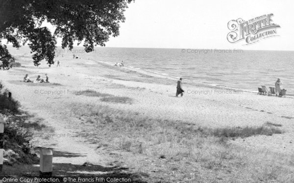 Photo of West Mersea, The Beach c.1950