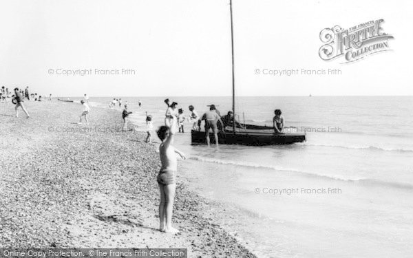 Photo of West Mersea, The Beach c.1965