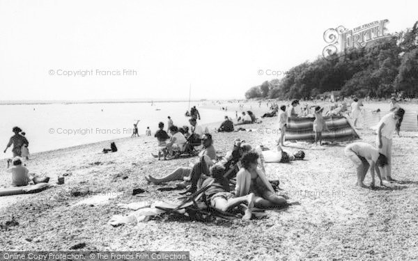 Photo of West Mersea, The Beach c.1965
