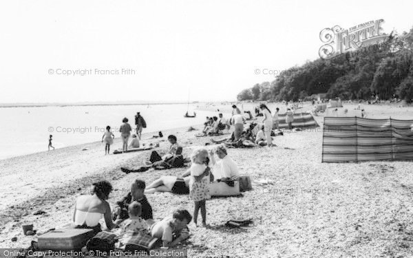 Photo of West Mersea, The Beach c.1965