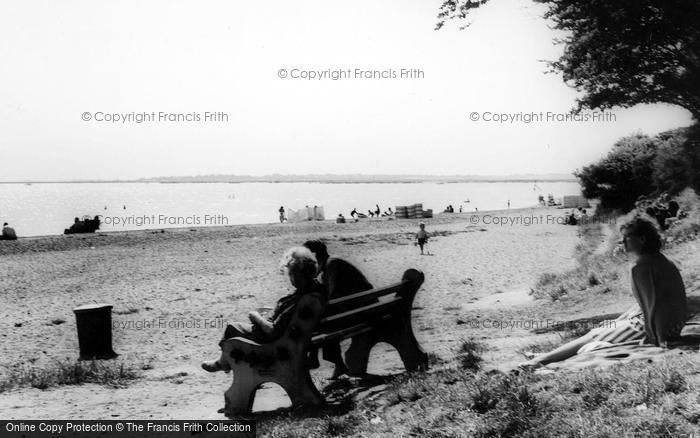 Photo of West Mersea, The Beach c.1965